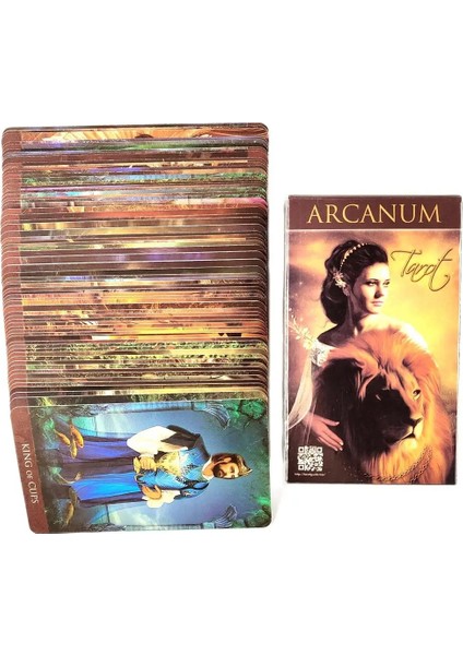 Büyülü Aşk Tarzı Yeni Yüksek Li Arcanum Tarot Kartları Fal Rehberliği Arkadaş Partisi Için Pdf Rehberi ile Kehanet Güverte Tahta Oyunu Anlatıyor (Yurt Dışından)