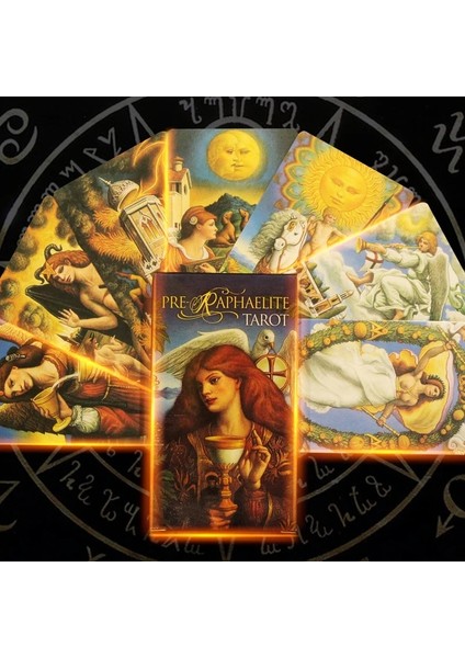 E Stili Sıcak Satış Kehanet Kader Tarot Rehberi ile Tarot Orijinal Eğlence Yüksek Li Oyun Kartı Masa Oyunu Hediye (Yurt Dışından) fiyatları