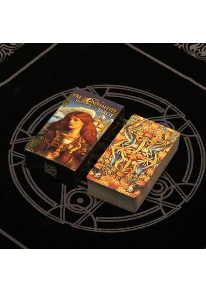 E Stili Sıcak Satış Kehanet Kader Tarot Rehberi ile Tarot Orijinal Eğlence Yüksek Li Oyun Kartı Masa Oyunu Hediye (Yurt Dışından) modelleri