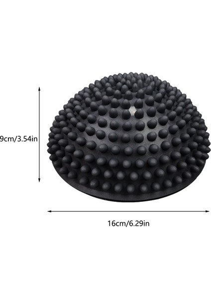 No.3 Tarzı Yarım Küre Yoga Topları Pvc Kalınlaşmak Şişme Ayak Masajı Denge Eğitim Topu Spor Salonu Pilates Egzersiz Fitness (Yurt Dışından)