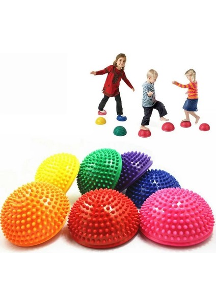 No.3 Tarzı Yarım Küre Yoga Topları Pvc Kalınlaşmak Şişme Ayak Masajı Denge Eğitim Topu Spor Salonu Pilates Egzersiz Fitness (Yurt Dışından) fiyatları