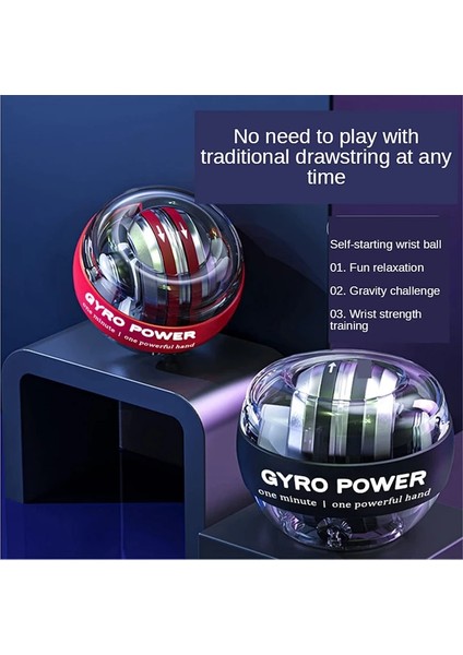 J Tarzı Bilek Topu Kendiliğinden Başlayan Jiroskop Powerball Gyro Güç El Topu Kas Relax Kol Bilek Kuvveti Antrenörü Fitness Spor Aletleri (Yurt Dışından) modelleri