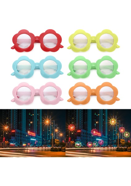 Yeşil-2 Tarzı Kalp Şeklinde Aşk Efektleri Gözlükleri Işıkların Değişimini Izle Kalp Kırınım Gözlükleri Geceleri Aşk Işıkları Unisex Yeni Hediyeler (Yurt Dışından)