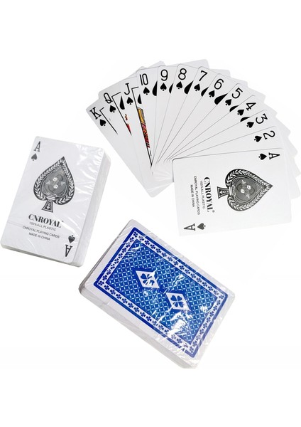 666 Mavi Stil 100% Pvc Yeni Desen Plastik Su Geçirmez Yetişkin Iskambil Kartları Oyunu Poker Kartları Masa Oyunları 58*88MM Kartlar (Yurt Dışından)