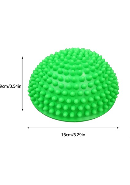 No.7 Tarzı Yarım Küre Yoga Topları Pvc Kalınlaşmak Şişme Ayak Masajı Denge Eğitim Topu Spor Salonu Pilates Egzersiz Fitness (Yurt Dışından)