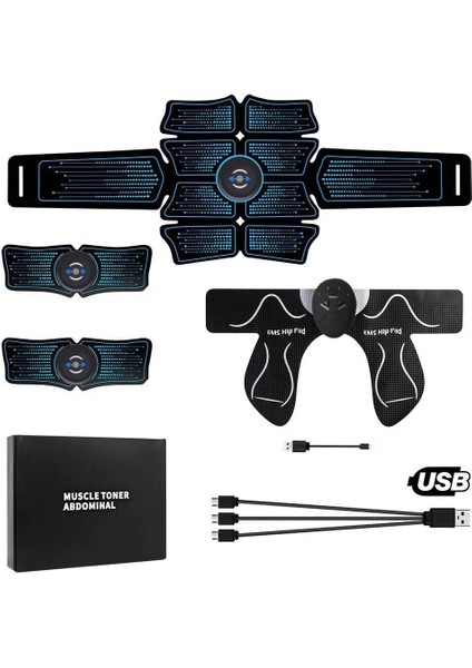 Orduyeşil Stil Karın Kas Stimülatörü Abs Ev Spor Salonu Ems Titreşim Spor Masajı Elektroestimulador Kas Eğitmen Toner Tonlama Kemeri (Yurt Dışından) modelleri