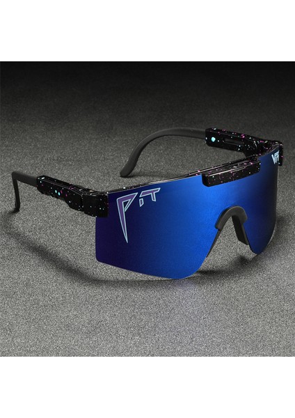 C04 Stili Pit Viper Yeni Dış Mekan Bisiklet Gözlükleri Polarize UV400 Erkek Güneş Gözlüğü Eğlence Balıkçılık Moda Gözlük Hareket Binme Gözlükleri (Yurt Dışından)