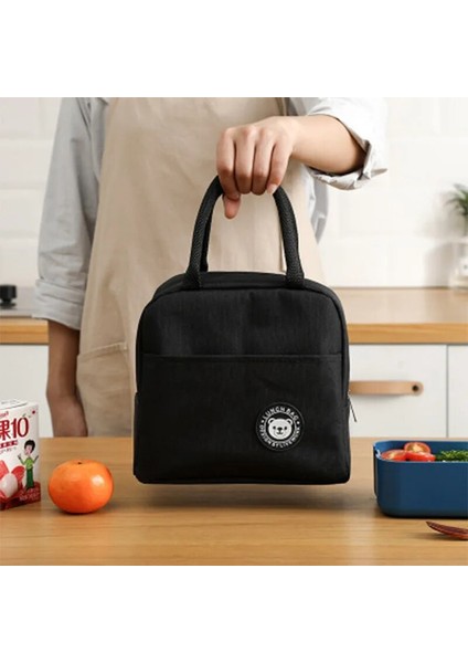 No.14 Tarzı Yeni Taşınabilir Öğle Yemeği Çantası Yeni Isı Yalıtımlı Öğle Yemeği Kutusu Bez Soğutucu Çanta Bento Kılıfı Akşam Yemeği Konteyneri Okul Gıda Saklama Torbaları (Yurt Dışından)