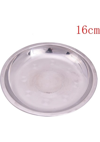 16CM Tarzı Amping cm Dia Paslanmaz Çelik Sofra Yemek Tabağı Yemek Kabı Şükran Günü (Yurt Dışından)