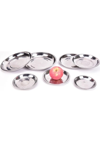 16CM Tarzı Amping cm Dia Paslanmaz Çelik Sofra Yemek Tabağı Yemek Kabı Şükran Günü (Yurt Dışından) modelleri