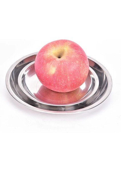 16CM Tarzı Amping cm Dia Paslanmaz Çelik Sofra Yemek Tabağı Yemek Kabı Şükran Günü (Yurt Dışından) fırsatları