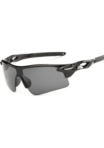 Bacak Kırmızı Cıva Lens Stili Gri Erkek ve Kadın Bisiklete Binme Güneş Gözlükleri Açık Hava Sporları Gözlükleri Pc Lensleri (Yurt Dışından)