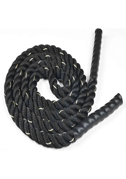 Siyah Stil 2.8mx Ağır Atlama Ipi Crossfit Ağırlıklı Savaş Ip Atlama Ipleri Güç Eğitimi Gücü Geliştirmek Fitness Ev Spor Salonu Ekipmanları (Yurt Dışından) fırsatları