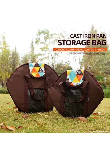 L Tarzı 1 Adet Açık Kamp Mutfak Gereçleri Tencere Saklama Çantası Seyahat Barbekü Tepsisi Kızartma Tavası Organizatör (Yurt Dışından) fiyatları