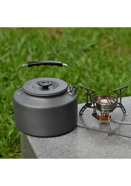 Outdoor Large Camping Kettle 2l Multifunctional Alloy Big Kettle (Yurt Dışından) fiyatları