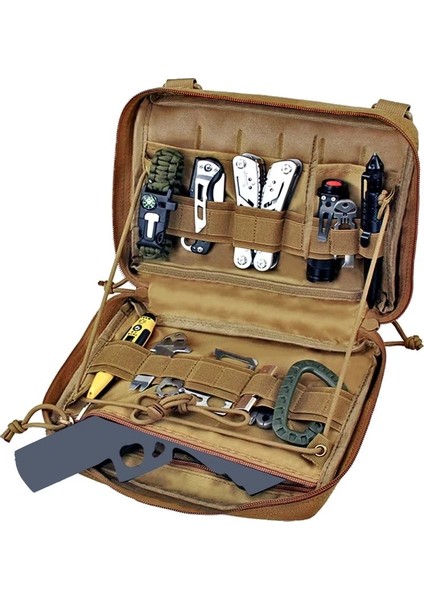 Ordu Yeşili Tarzı Molle Askeri Kese Çanta Tıbbi Emt Taktik Açık Acil Durum Paketi Kamp Avcılık Aksesuarları Yardımcı Çok-Alet Kiti Edc Çanta (Yurt Dışından) fiyatları