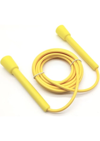 Sarı Stil Coachchrısh Rush Athletıcs Ra Aynı Şekil Hız Atlama Ipi Daha Uzun Kordon Pvc Spor Crossfit 5mm Logo Yok (Yurt Dışından)