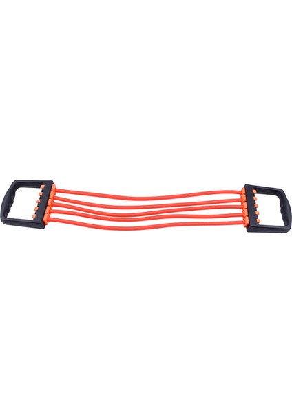 Kırmızı Stil Meslek Direnci Göğüs Genişletici Güçlü Kablo Bandı Çektirme Egzersiz Fitness Çıkarılabilir 5 Lateks Tüp Yaylı Egzersiz Aleti (Yurt Dışından)