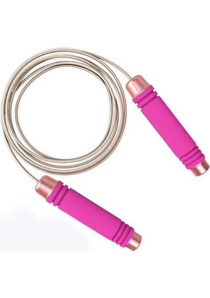 Gül Altın Tarzı Atlama Ipleri Ağırlıklı Hızlı Hızlı Çelik Tel Ip Atlama Ipleri Çocuklar ve Yetişkinler Için Crossfit Egzersiz Boks Mma Gym Fitness Antrenmanı (Yurt Dışından)