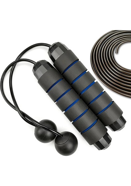 C Stili Atlama Ipi Profesyonel Ip Spor Çelik Tel Yük ile Ip Atlama Ağır Egzersiz Spor Salonu Fitness Ev Egzersiz Ince Vücut (Yurt Dışından)