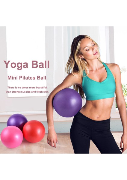 Mavi Stil Pilates Mini Egzersiz Topu 25CM Anti-Basınç Patlamaya Dayanıklı Yoga Topu Küçük Bender Topu Fitness Salonu Evde Eğitim Denge Topu (Yurt Dışından) fırsatları