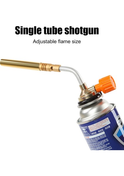 Bir Stil Portable Butane Burner Welding Gas Torch Flame Gun Brazing Flamethrower Outdoor Camping Bbq Soldering Heat Gun Welding Equipment (Yurt Dışından) indirimleri