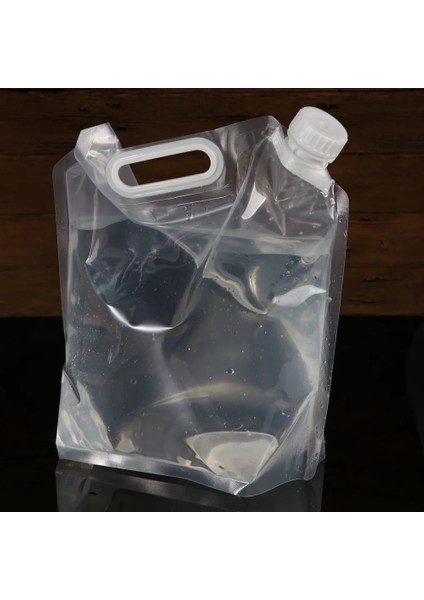 Mavi Stil 5l Pe Su Torbası Taşınabilir Katlanır Su Deposu Kaldırma Çantası Kamp Yürüyüş Hayatta Kalma Hidrasyon Depolama Mesane 30*32.5cm (Yurt Dışından) fırsatları