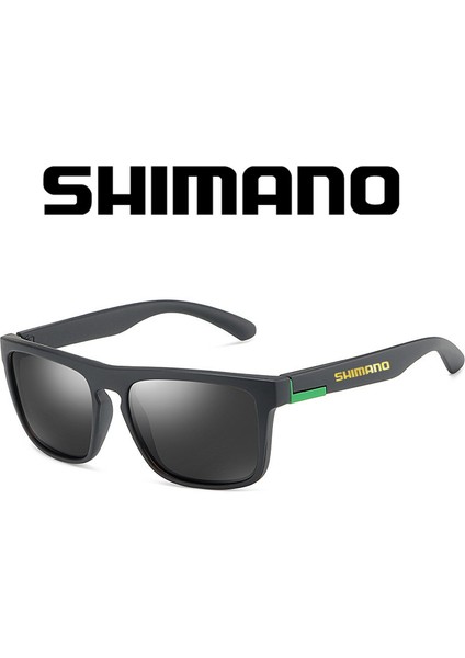 NO.742 Stili Shimano Man Bisiklet Gözlükleri Outdoor Dağcılık Anti-Ultraviyole Claolarized Güneş Gözlüğü Binme Balıkçılık Güneş Gözlüğü (Yurt Dışından) modelleri