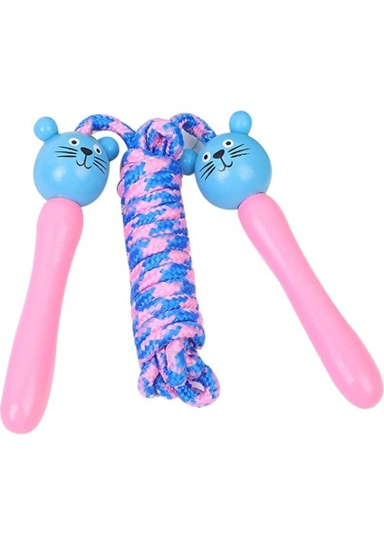 Bir Stil Atlama Ipi Çocuklar, Erkekler ve Kızlar Için Ahşap Saplı 7ft Ayarlanabilir Pamuklu Ip Atlama Ipi Fitness Açık Egzersiz O11 21 (Yurt Dışından) indirimleri