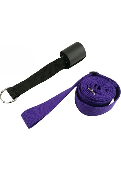 Mor Tarzı Kadın Erkek Bacak Streç Direnç Kayış Bandı Ev Kapıya Monte Dans Yoga Jimnastik Streç Kemer (Yurt Dışından)