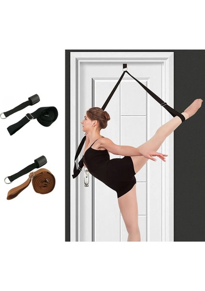 Mor Tarzı Kadın Erkek Bacak Streç Direnç Kayış Bandı Ev Kapıya Monte Dans Yoga Jimnastik Streç Kemer (Yurt Dışından) fiyatları