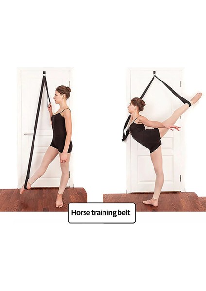 Mor Tarzı Kadın Erkek Bacak Streç Direnç Kayış Bandı Ev Kapıya Monte Dans Yoga Jimnastik Streç Kemer (Yurt Dışından) modelleri