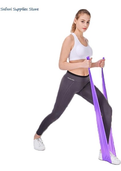 Yeşil Stil 1.5m Elastik Yoga Pilates Kauçuk Streç Egzersiz Bandı Kol Geri Bacak Fitness Kalınlık Direnç Bandı (Yurt Dışından) modelleri