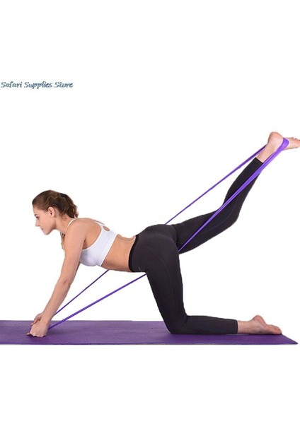 Yeşil Stil 1.5m Elastik Yoga Pilates Kauçuk Streç Egzersiz Bandı Kol Geri Bacak Fitness Kalınlık Direnç Bandı (Yurt Dışından) indirimleri