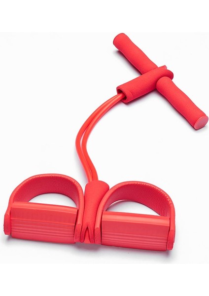 Kırmızı Stil Elastik Çekme Halatları Fitness Direnç Bandı Halat Yoga Pilates Için Egzersiz Ekipmanları Egzersiz Lateks Tüp Çekme Halatı Ev Spor Salonu Spor (Yurt Dışından)