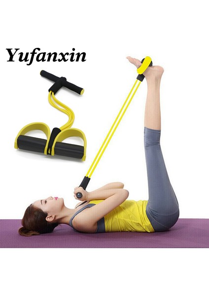 Kırmızı Stil Elastik Çekme Halatları Fitness Direnç Bandı Halat Yoga Pilates Için Egzersiz Ekipmanları Egzersiz Lateks Tüp Çekme Halatı Ev Spor Salonu Spor (Yurt Dışından) fiyatları