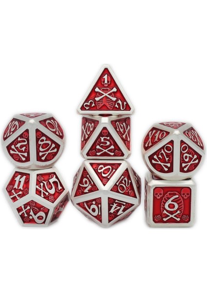 NO.295 Stili 2020 Yeni Stil Metal Zar Seti D&d Kadife Kılıfı D20 D12 D10 D% D8 D6 Det Dnd Rpg Mtg Masa Oyunları Dados Metal Zar Hediye (Yurt Dışından) modelleri