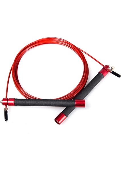 Kırmızı Stil Profesyonel Atletik Hız Atlama Ipi Metal Kolu Rulmanlı Rulman Atlama, Paslanmaz Çelik Kablo Crossfit Fitness Ekipmanları (Yurt Dışından) modelleri