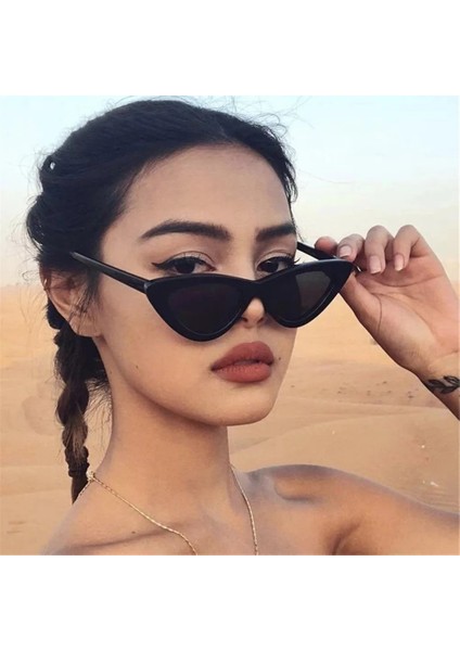 Kırmızı Stil Yeni Moda Ateş Alev Güneş Gözlüğü Dalga Çerçevesiz Dar Retro Uv Treetwear Vintage Gözlük Bisiklet Dış Mekan Aksesuarları (Yurt Dışından)