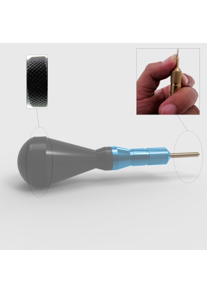 Siyah Stil Cyeelife Dart Aleti, Elektronik Dart Tahtası Için Yumuşak Dart Uçları Sökücü, Önceden Kırılmış Plastik Noktalar, 5 Renk (Yurt Dışından)