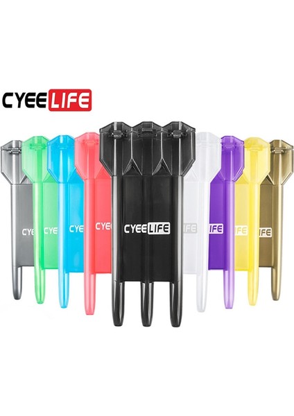 Yeşil Stil Cyeelife Dart Taşıma Çantası Şeffaf Plastolours, Çoğu Dart Için Uygun, Yükseltme Stili (Yurt Dışından) fiyatları