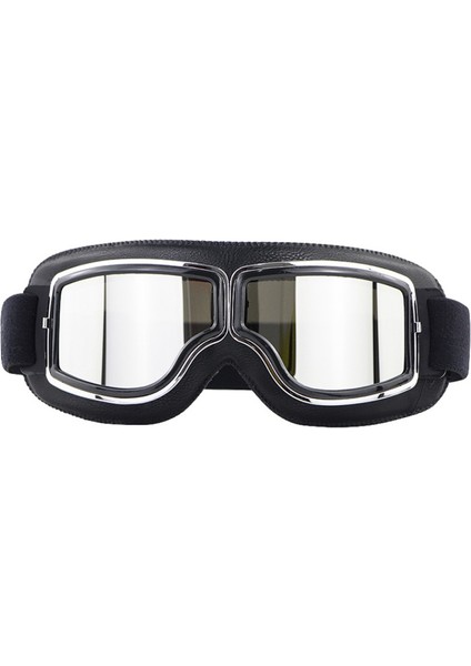 D Stili Motosiklet Gözlükleri Gözlükler Vintage Moto Klasik Gözlükler Pilot Steampunk Atv Bisiklet Bakır Kask (Yurt Dışından)