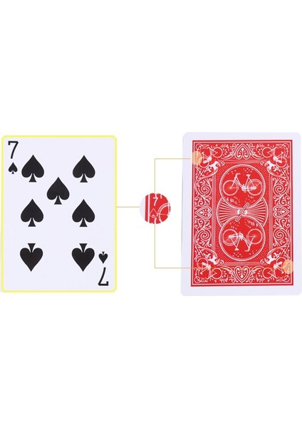 Sihirbaz Sahne Işaretli Striptizci Güverte Iskambil Kartları Poker Sihirli Hileler Yakın Çekim Sokak Sihir Numarası Çocuk Çocuk Bulmaca Oyuncak (Yurt Dışından) fırsatları
