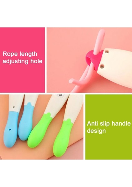 Kırmızı Stil Spor Vücut Geliştirme Fitness Çocuklar Plastik Saplı Atlama Teli Sayma Ip Atlama Ipi (Yurt Dışından) indirimleri