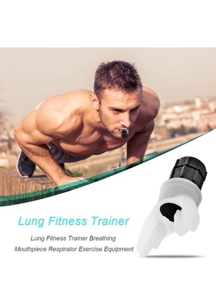 Akciğer Solunum Cihazı Fitness Eğitmeni Su Silikon Solunum Ağızlığı Egzersiz Eğitimi Ekipmanları (Yurt Dışından)
