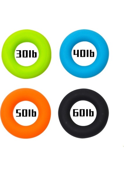 Siyah Stil Silika Jel Taşınabilir El Kavrama Halkası Güç Eğitimi Genişletici El Kavrama Kauçuk Halka Egzersiz Aleti Muscel Güç Eğitim Ekipmanları (Yurt Dışından) indirimleri