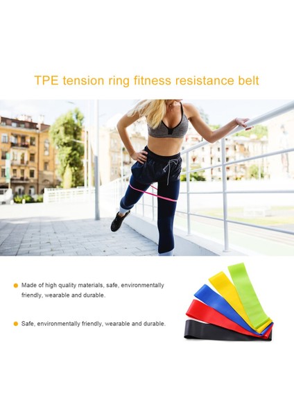 Yeşil Stil 2020 Yoga Lateks Gergi Halkası Fitness Direnç Bandı Tpe Çekme Halkası Fitness Direnç Bandı Yoga Bandı Çekme Halatı Direnç Halkası (Yurt Dışından) modelleri