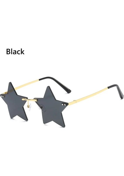 Siyah Stil Yeni Benzersiz Çerçevesiz Punk Güneş Gözlüğü Kadın Moda Ejderha ve Phoenix Gözlük Erkekler Kadın Tonları Için Renkli Parti Gözlük (Yurt Dışından)