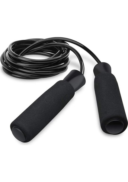 Siyah Bir Stil Pvc Crossfit Atlama Ipi Spor Atlama Fiziksel Sınav Spor Salonu Fitness Ev Egzersiz Ince Vücut Egzersiz Ekipmanları (Yurt Dışından)