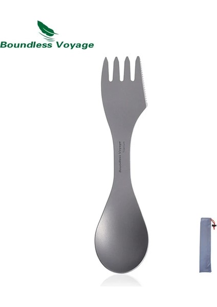 2 Adet Tarzı Sınırsız Yolculuk Titanyum Çatal Kaşık Spork Bıçak Seti Açık Çift Amaçlı Sofra Çatal Bıçak Takımı Kalınlaşmak (Yurt Dışından) fiyatları